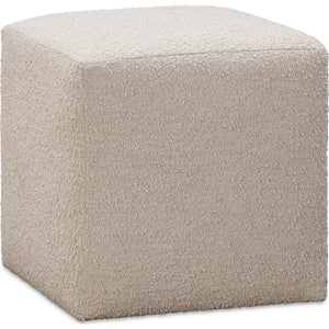 Liv Fully Upholstered Dining Ottoman in Brun Boucle