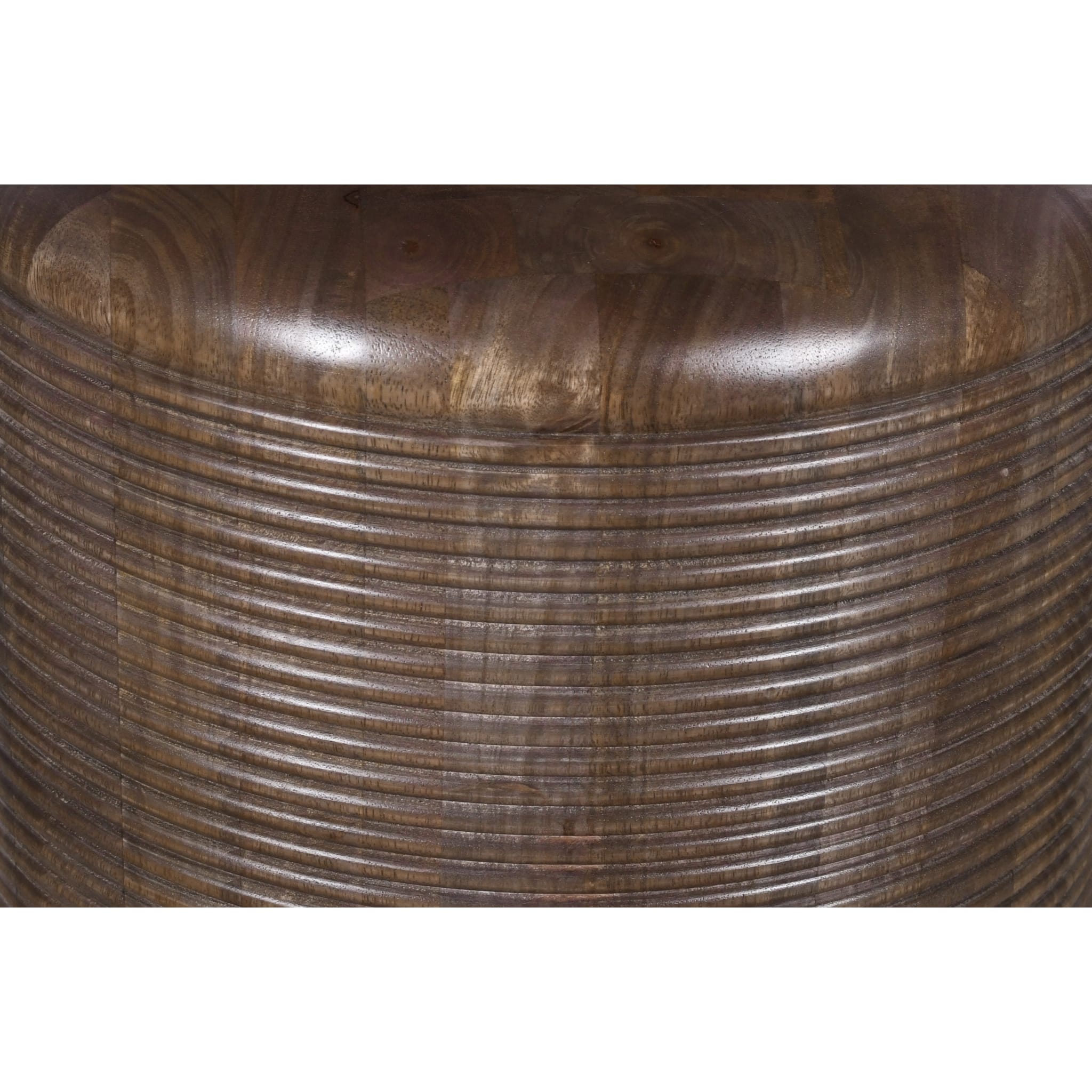 Liyana Solid Wood Round Dining Table in Natural Tan