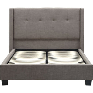 Madeleine Wingback Upholstered Platform Bed