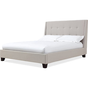 Madera Upholstered Platform Bed in Putty (2026)