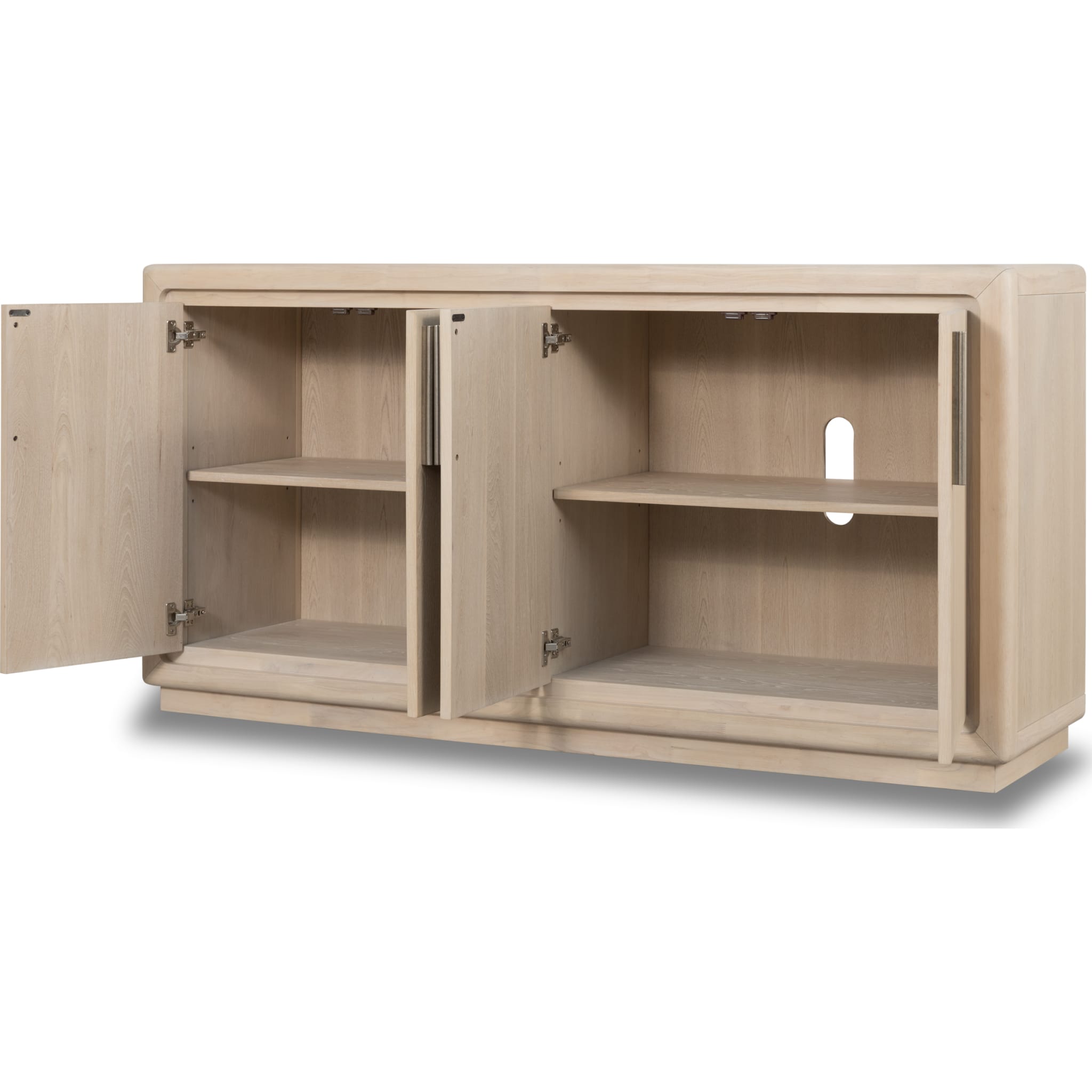 Magnolia 4 Door Wooden Sideboard in Daffodil