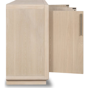 Magnolia 4 Door Wooden Sideboard in Daffodil