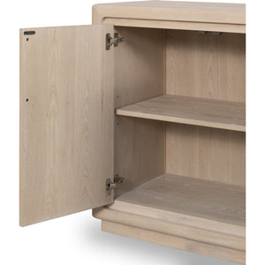 Magnolia 4 Door Wooden Sideboard in Daffodil