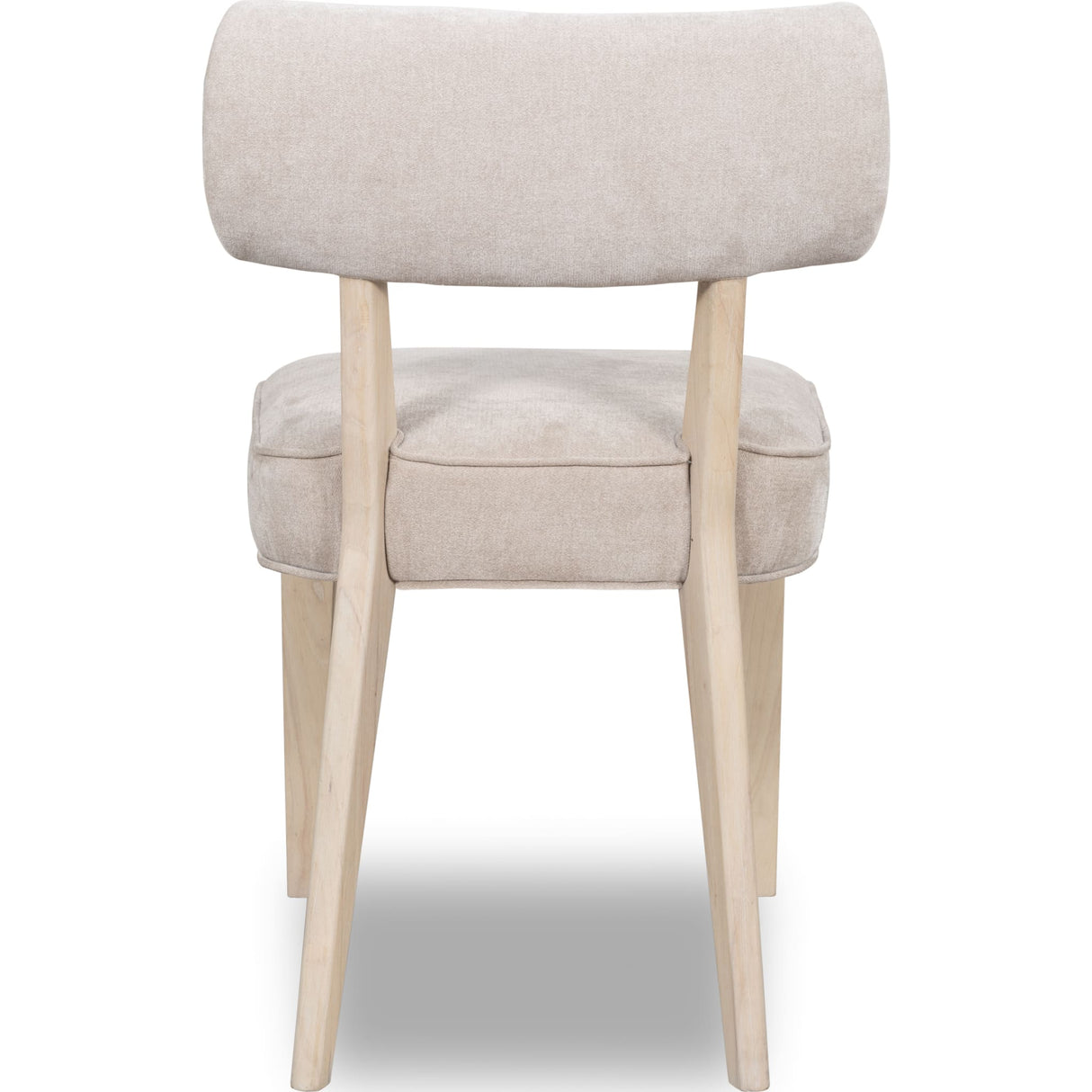 Magnolia Wood Frame Upholstered Dining Chair in Brown Sugar Chenille