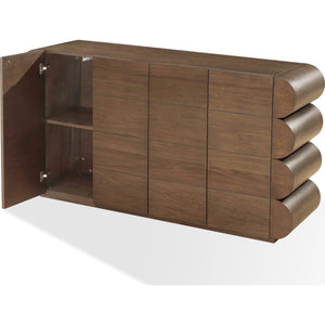 Mataranka Four Door Walnut Sideboard in Bistre