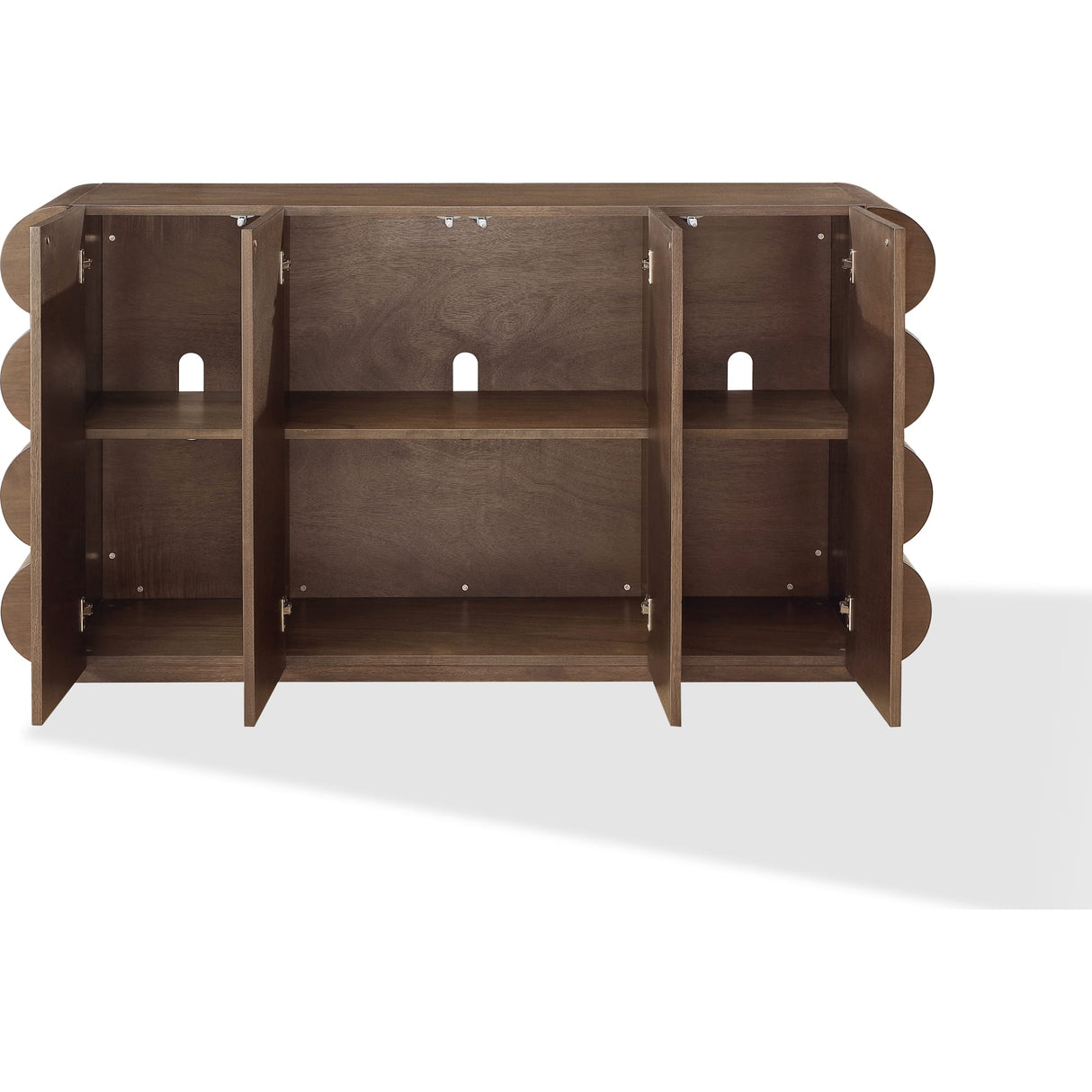 Mataranka Four Door Walnut Sideboard in Bistre