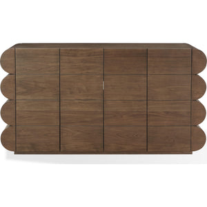 Mataranka Four Door Walnut Sideboard in Bistre
