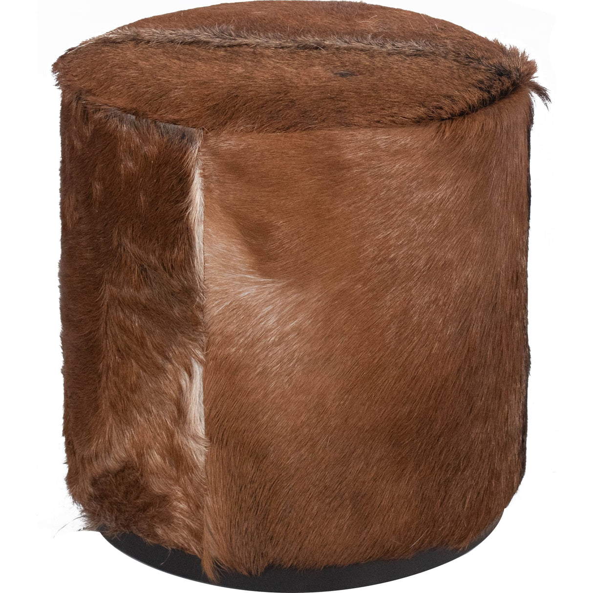 Matola Small Rd Ottoman - Acrn
