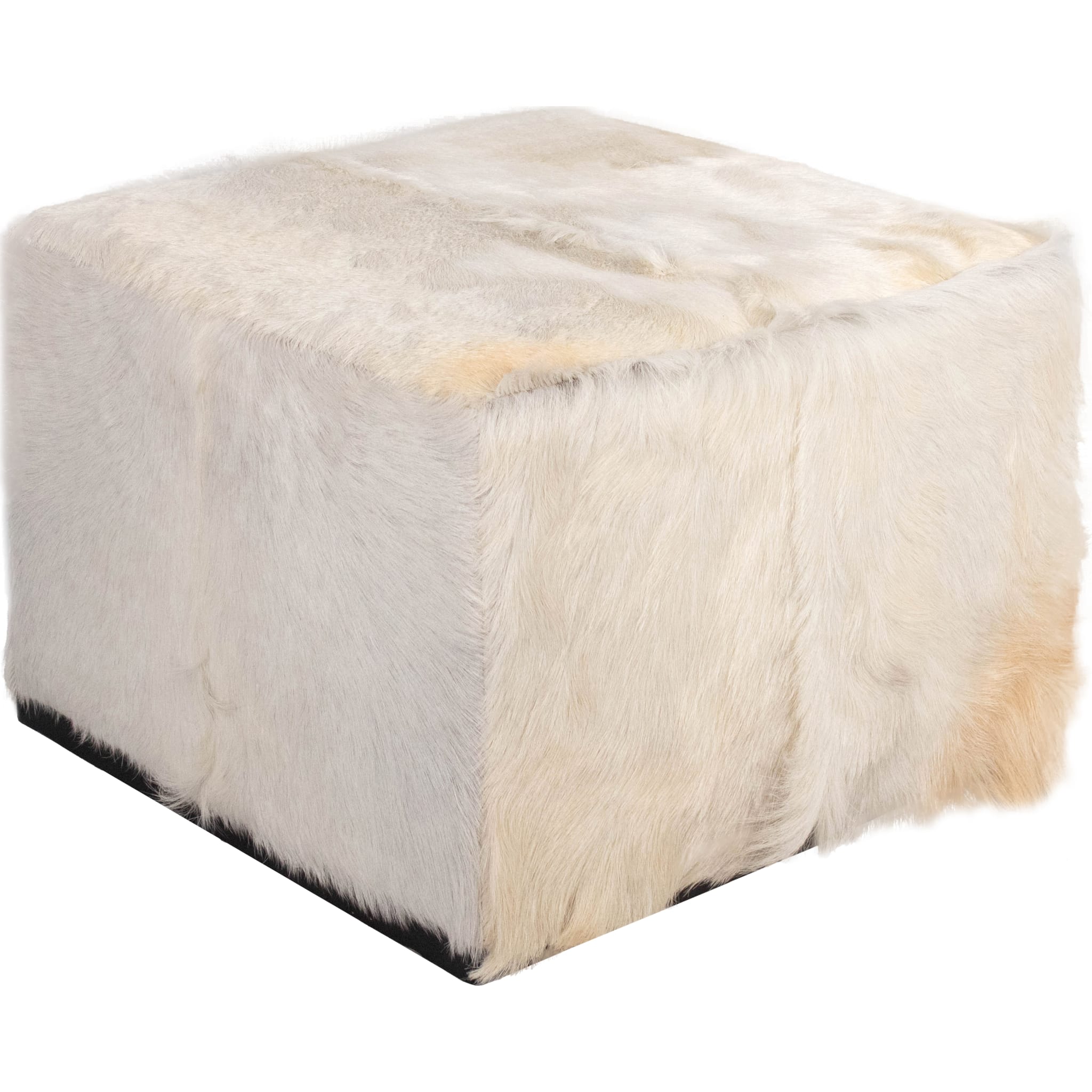 Matola Sq Ottoman - Macadamia