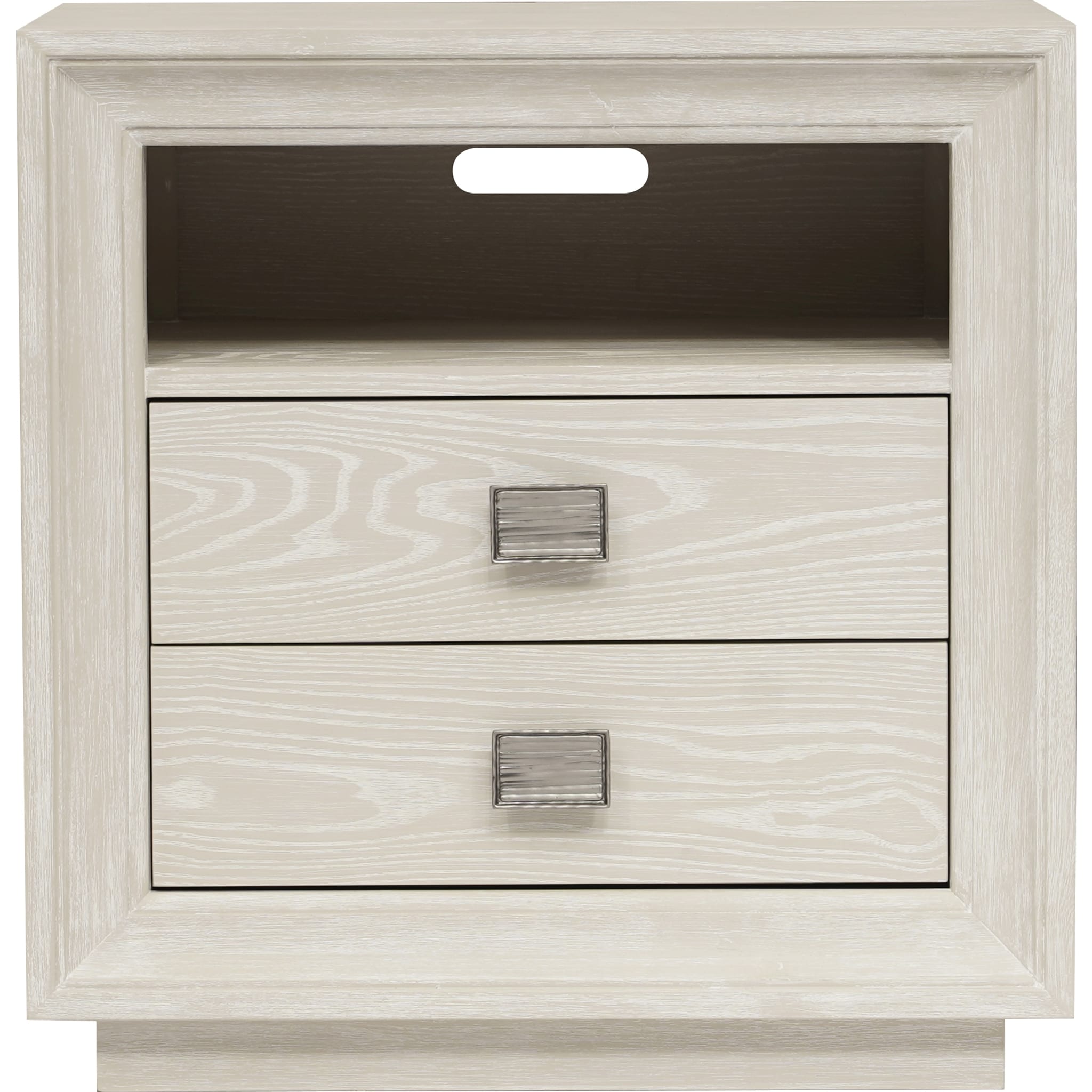 Maxime Two Drawer USB-Charging Nightstand