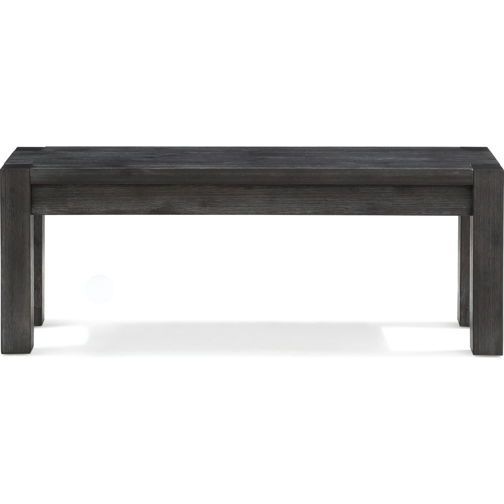 Meadow Solid Wood Bench in Graphite