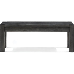 Meadow Solid Wood Bench in Graphite