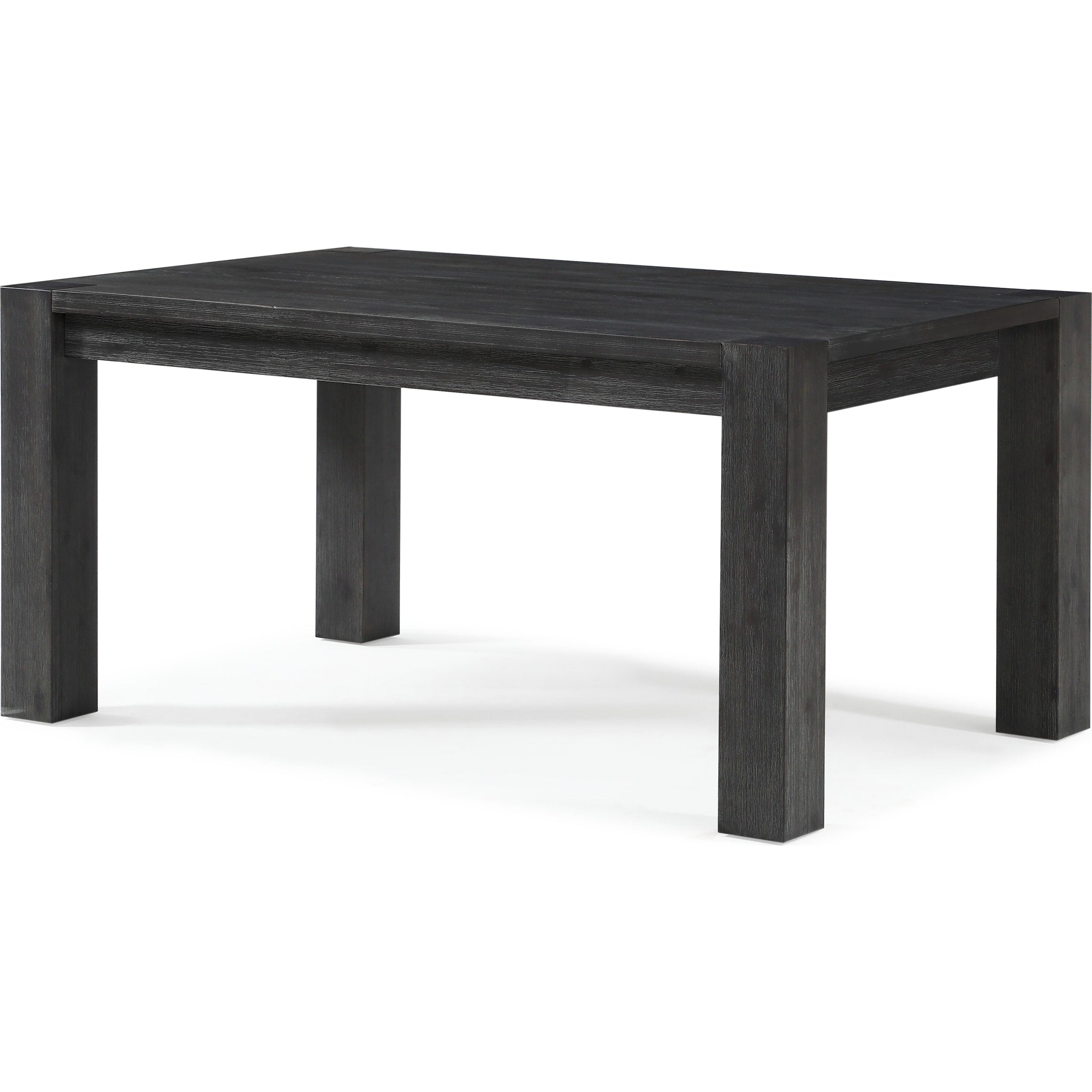 Meadow Solid Wood Rectangle Table in Graphite