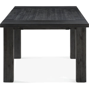 Meadow Solid Wood Rectangle Table in Graphite