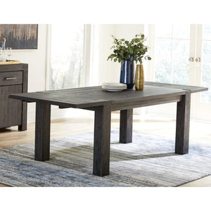 Meadow Solid Wood Rectangle Table in Graphite