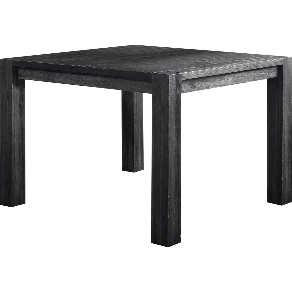 Meadow Solid Wood Square Counter Table in Graphite