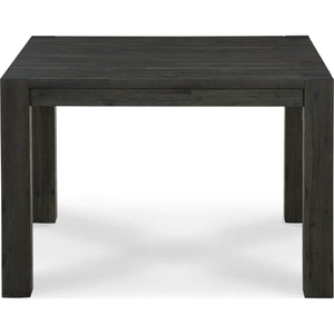 Meadow Solid Wood Square Counter Table in Graphite