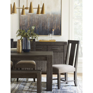 Meadow Solid Wood Uphostered Panel-Back Chair