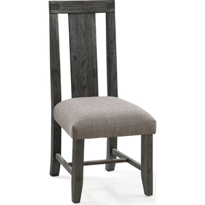 Meadow Solid Wood Uphostered Panel-Back Chair