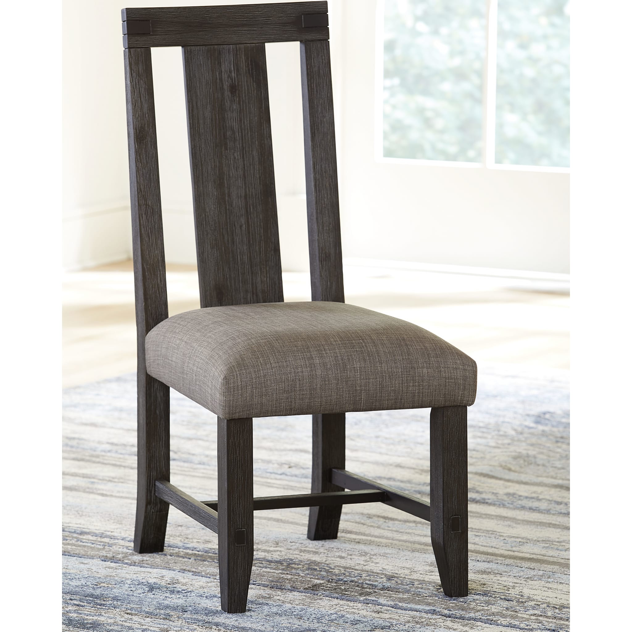 Meadow Solid Wood Uphostered Panel-Back Chair