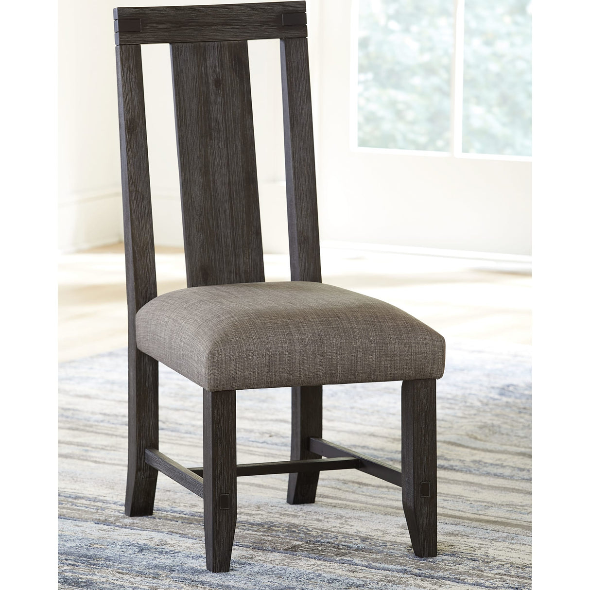 Meadow Solid Wood Uphostered Panel-Back Chair