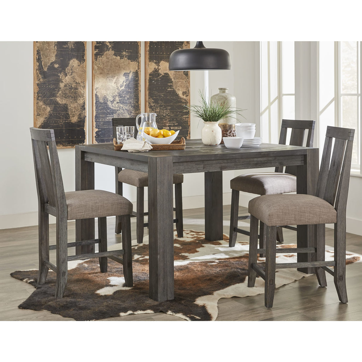 Meadow (Graphite) Meadow Counter Stool in Graphite