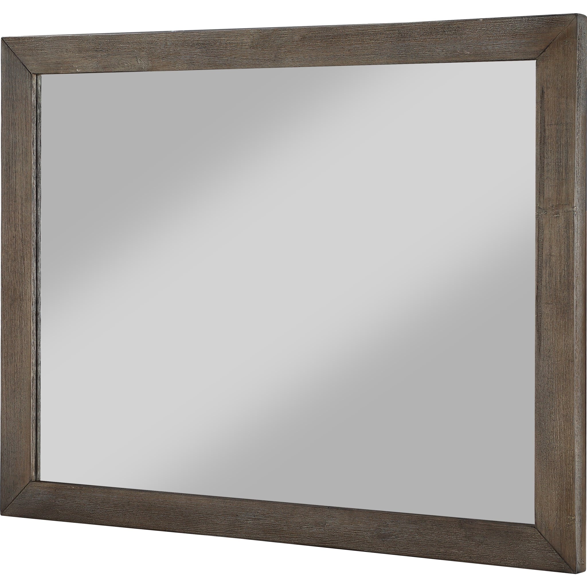 Melbourne Beveled Glass Mirror in Dark Pine