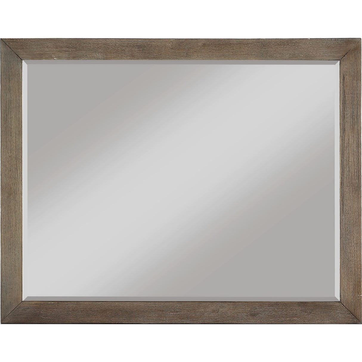Melbourne Beveled Glass Mirror in Dark Pine