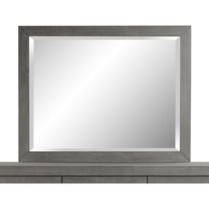 Melbourne Beveled Glass Mirror in Mineral