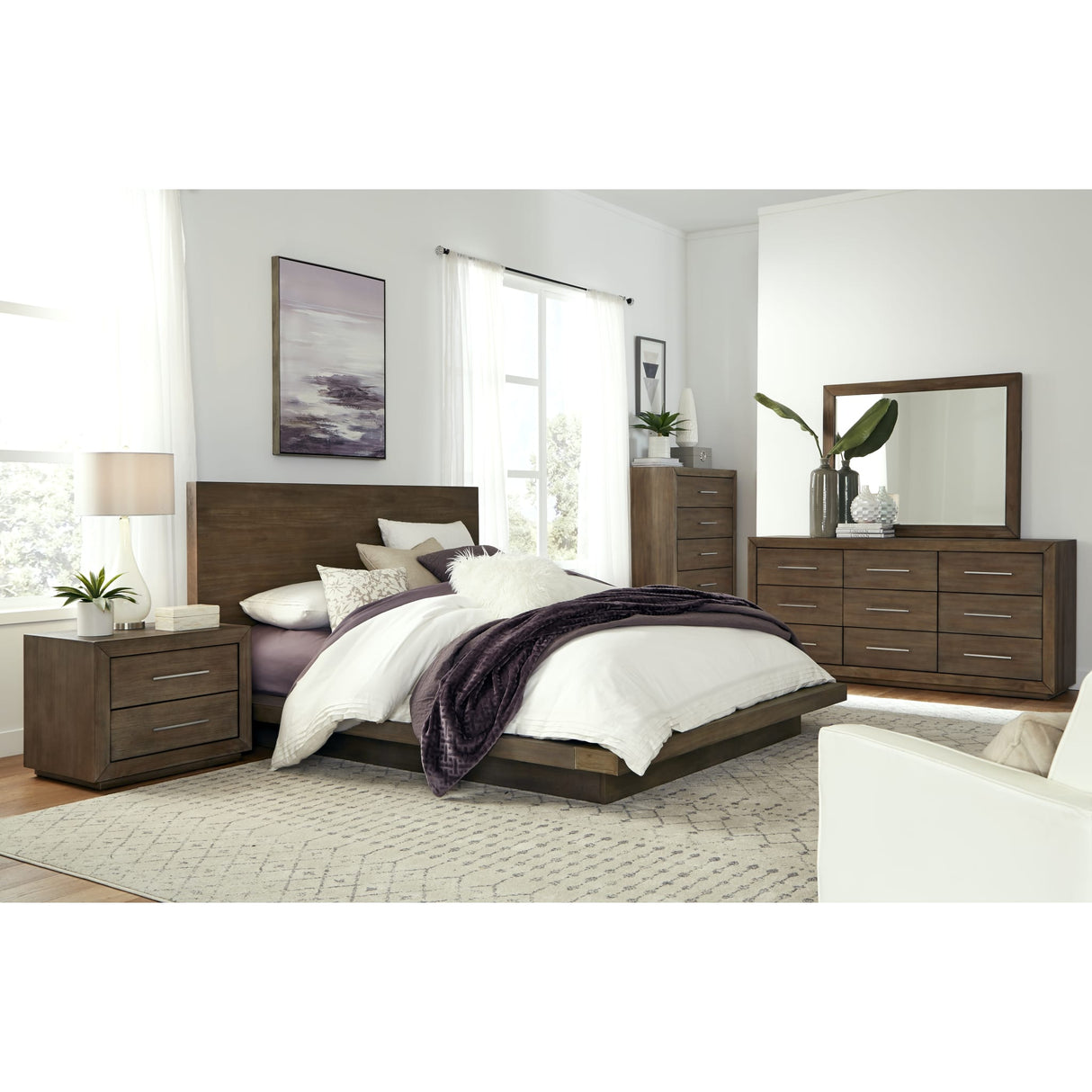 Melbourne Nine Drawer Dresser in Dark Pine (2024)