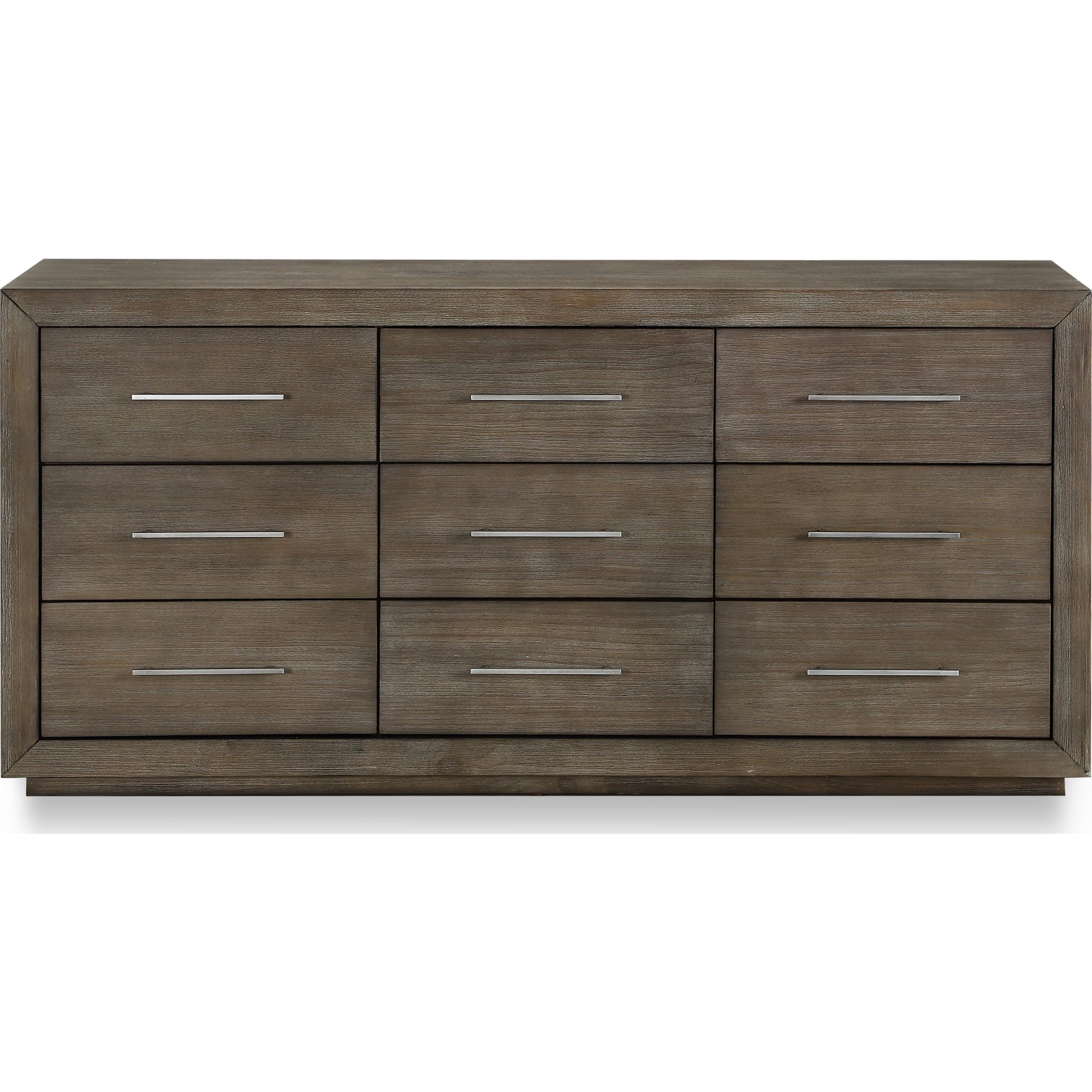 Melbourne Nine Drawer Dresser in Dark Pine (2024)