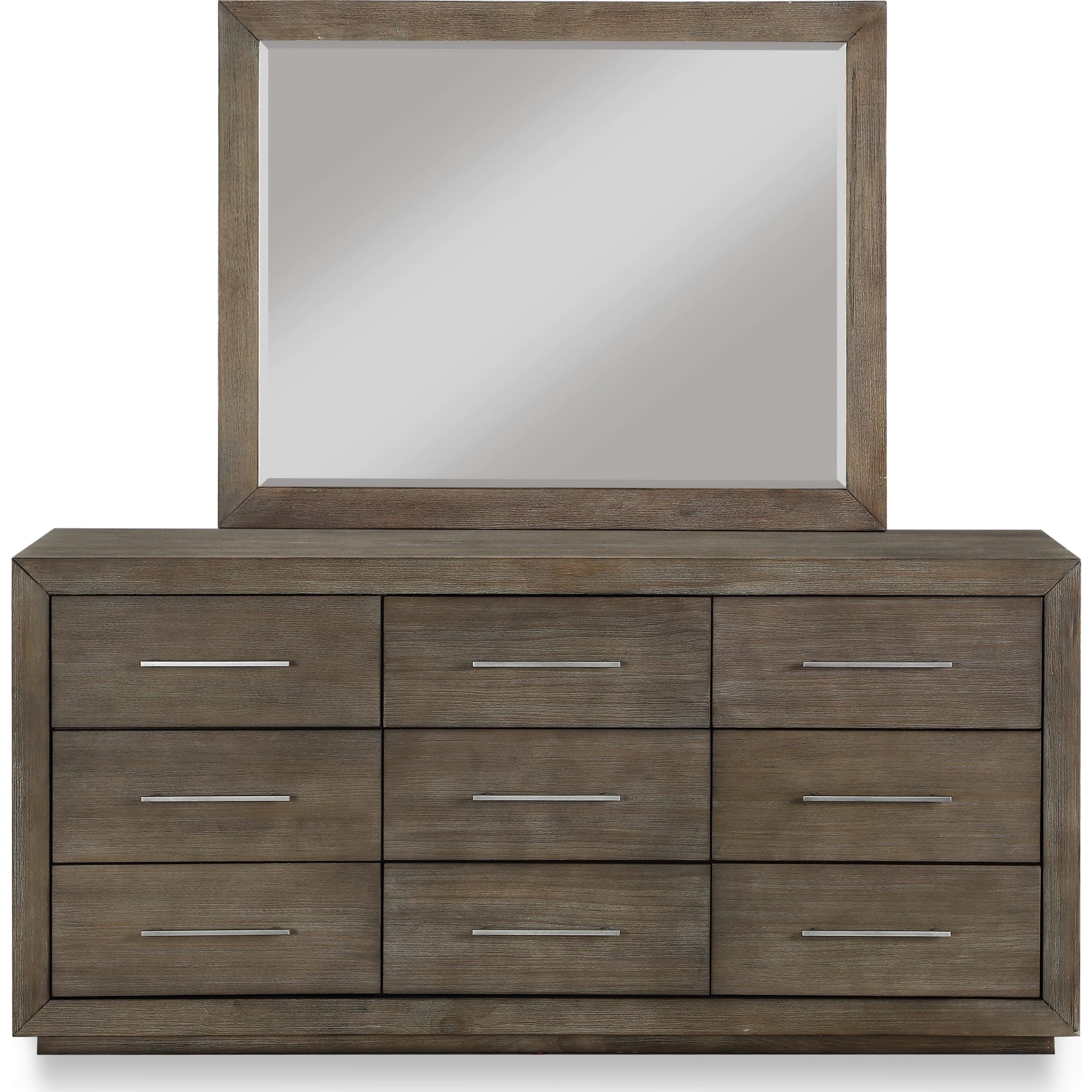Melbourne Nine Drawer Dresser in Dark Pine (2024)