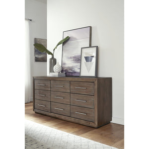 Melbourne Nine Drawer Dresser in Dark Pine (2024)