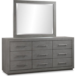 Melbourne Nine Drawer Dresser in Mineral (2024)