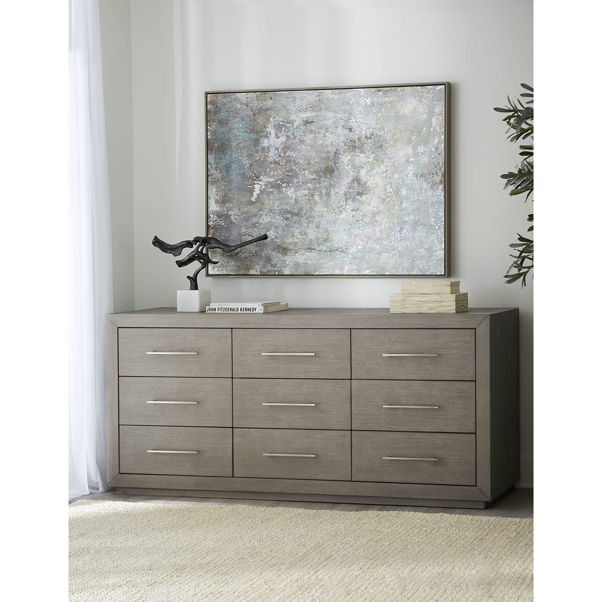 Melbourne Nine Drawer Dresser in Mineral (2024)
