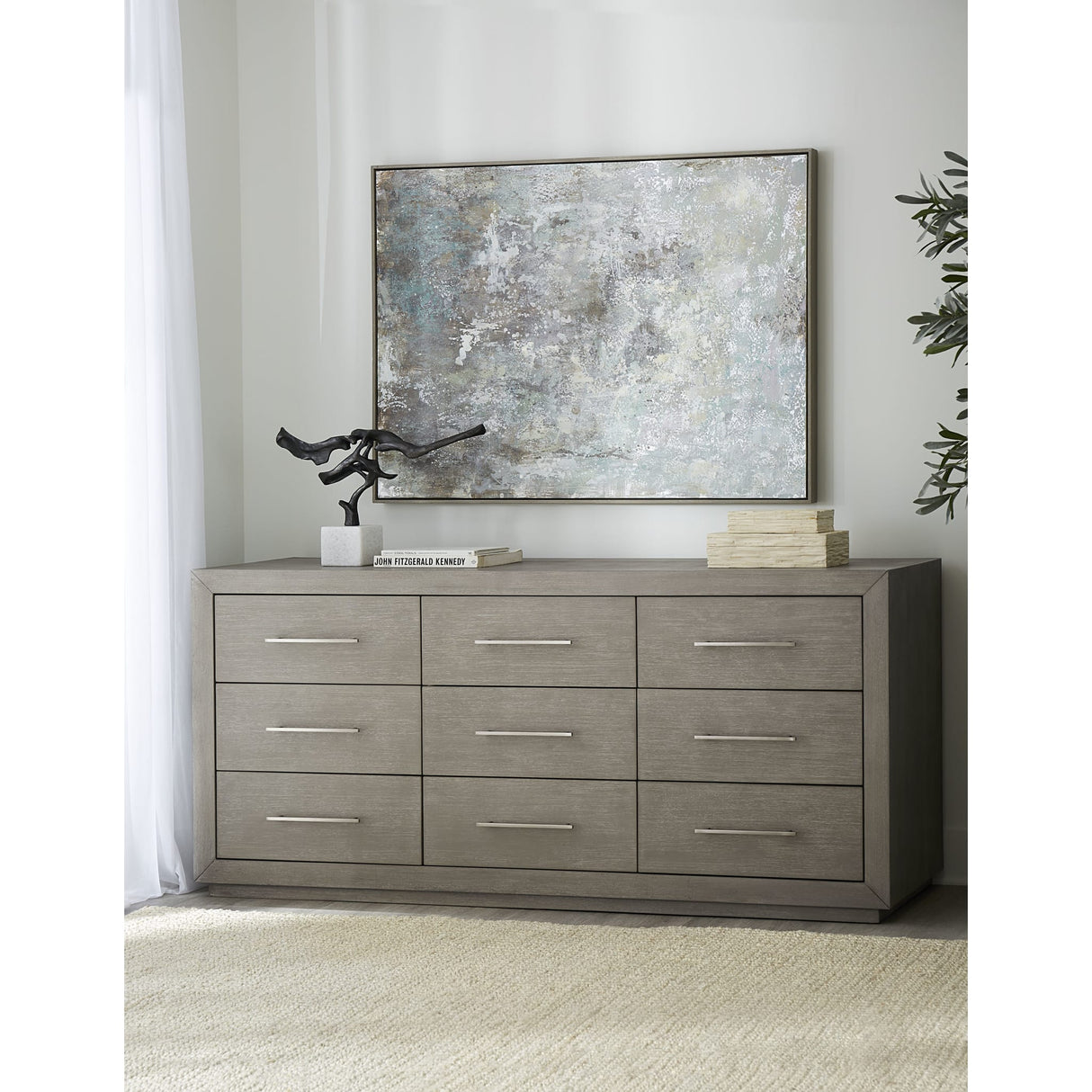 Melbourne Nine Drawer Dresser in Mineral (2024)