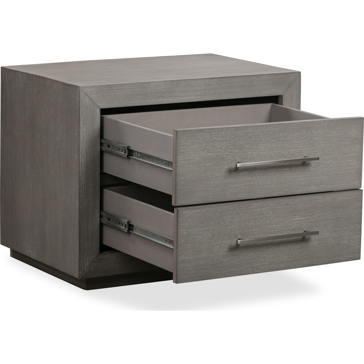Melbourne Two Drawer Nightstand with USB in Mineral