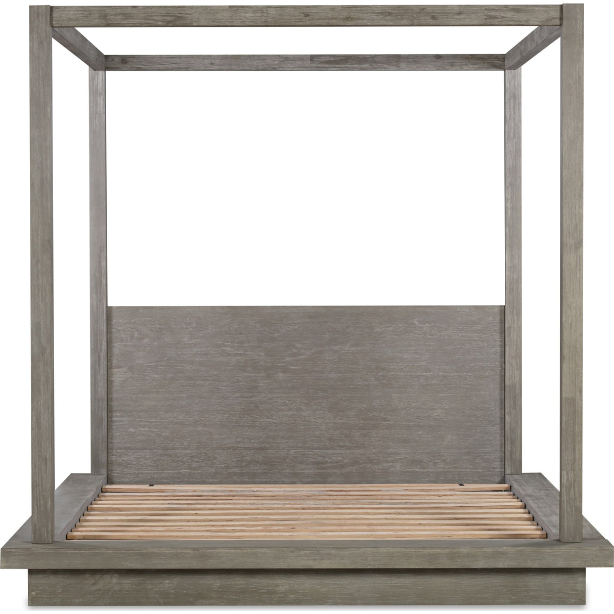 Melbourne Wood Canopy Bed in Mineral