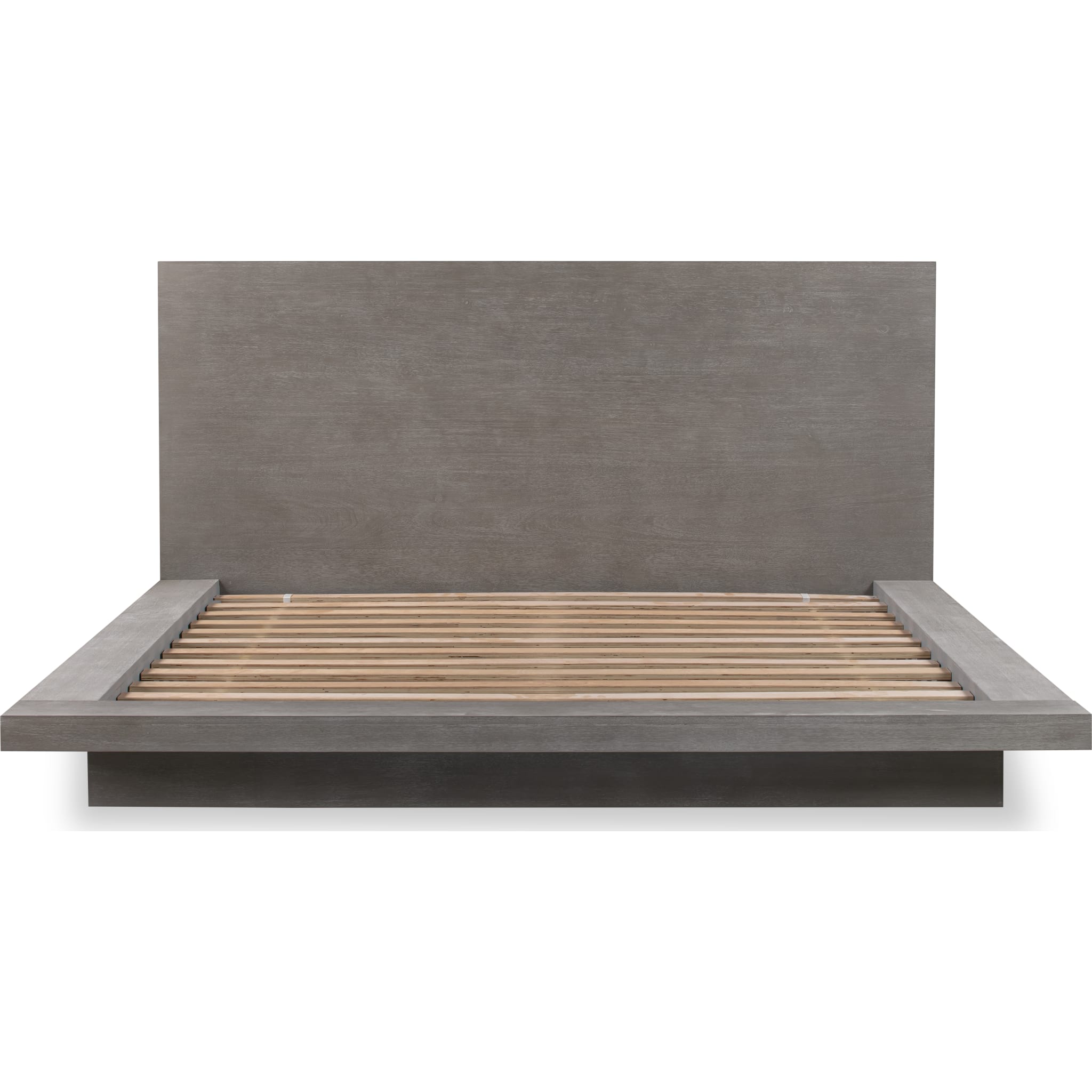 Melbourne Wood Platform Bed in Mineral