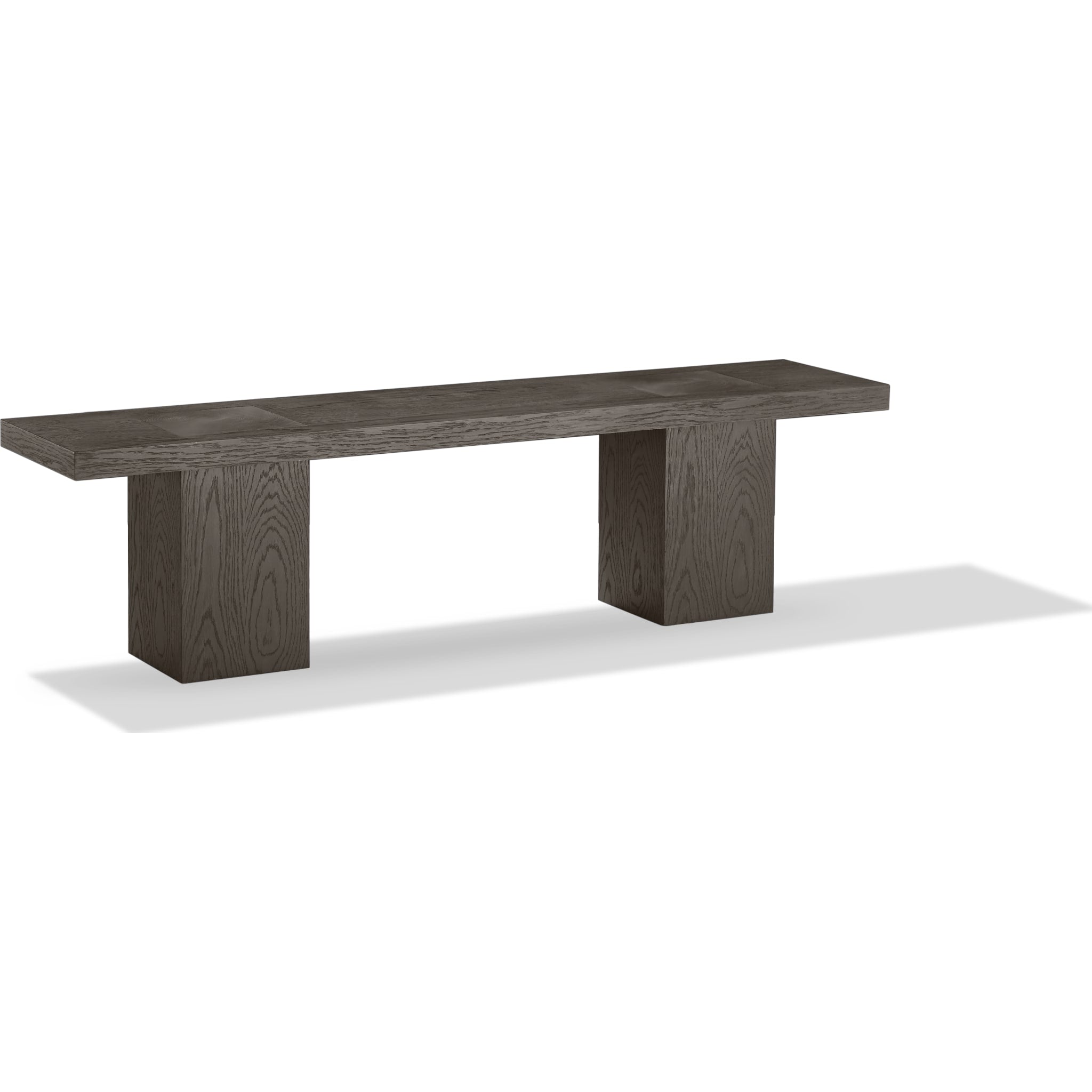 Modesto Wooden Dining Bench in French Roast