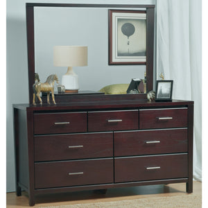 Nevis Seven Drawer Dresser in Espresso (2024)
