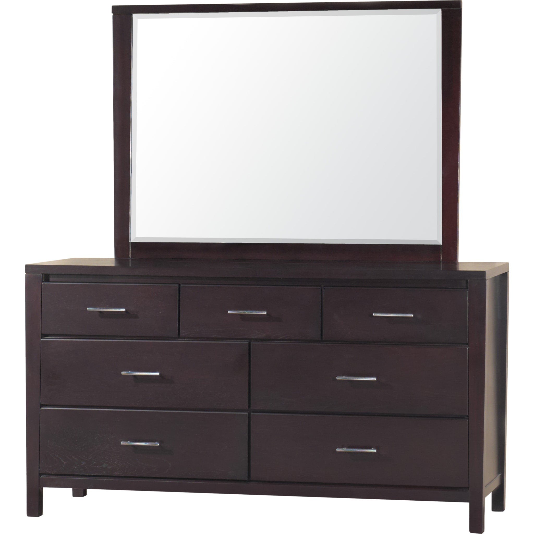 Nevis Seven Drawer Dresser in Espresso (2024)