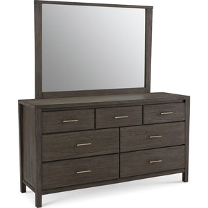 Nevis Seven Drawer Dresser in Sharkskin (2024)
