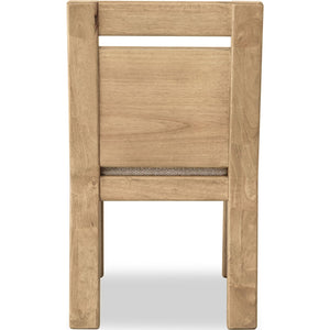 Nia Chenille Upholstered Dining Chair in Lioness and Hyena