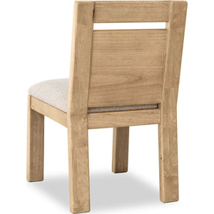 Nia Chenille Upholstered Dining Chair in Lioness and Hyena