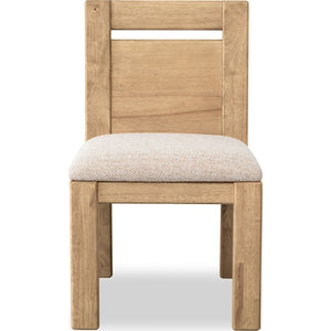 Nia Chenille Upholstered Dining Chair in Lioness and Hyena