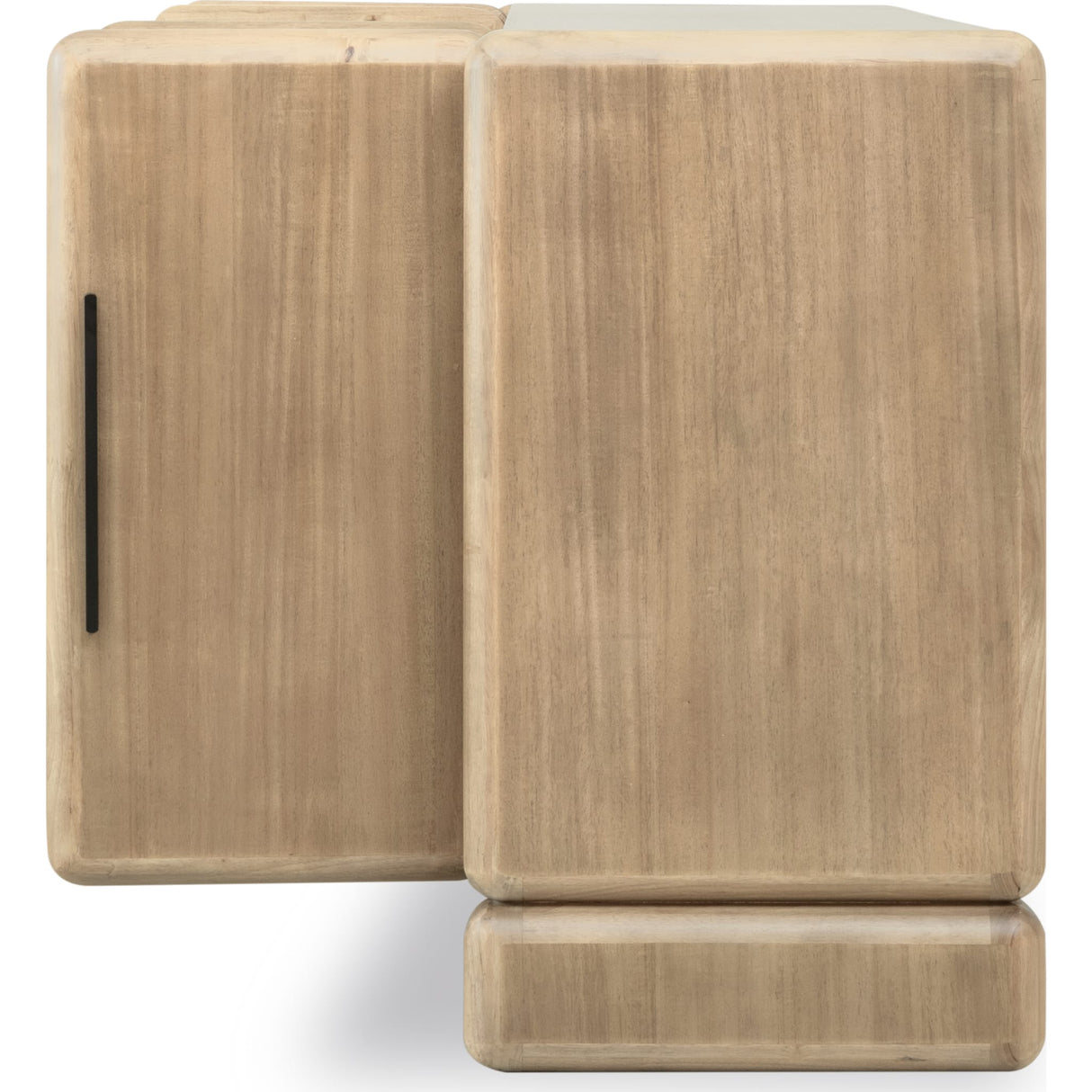 Nia Four Door Acacia Wood Sideboard in Lioness