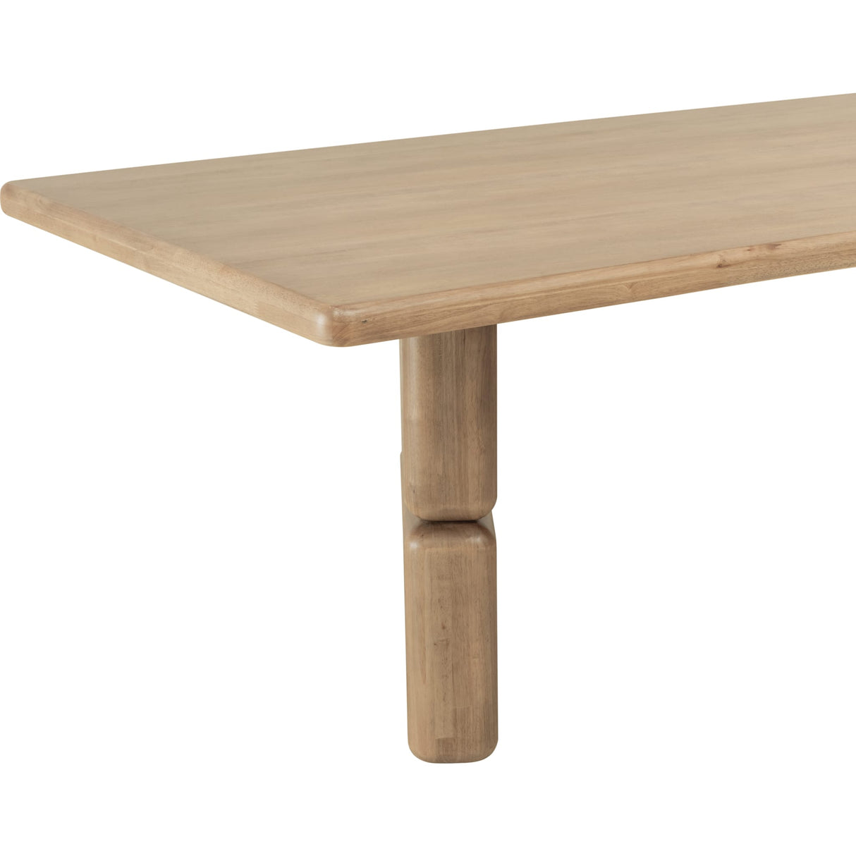 Nia Rectangular Acacia Wood Dining Table in Lioness