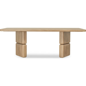 Nia Rectangular Acacia Wood Dining Table in Lioness