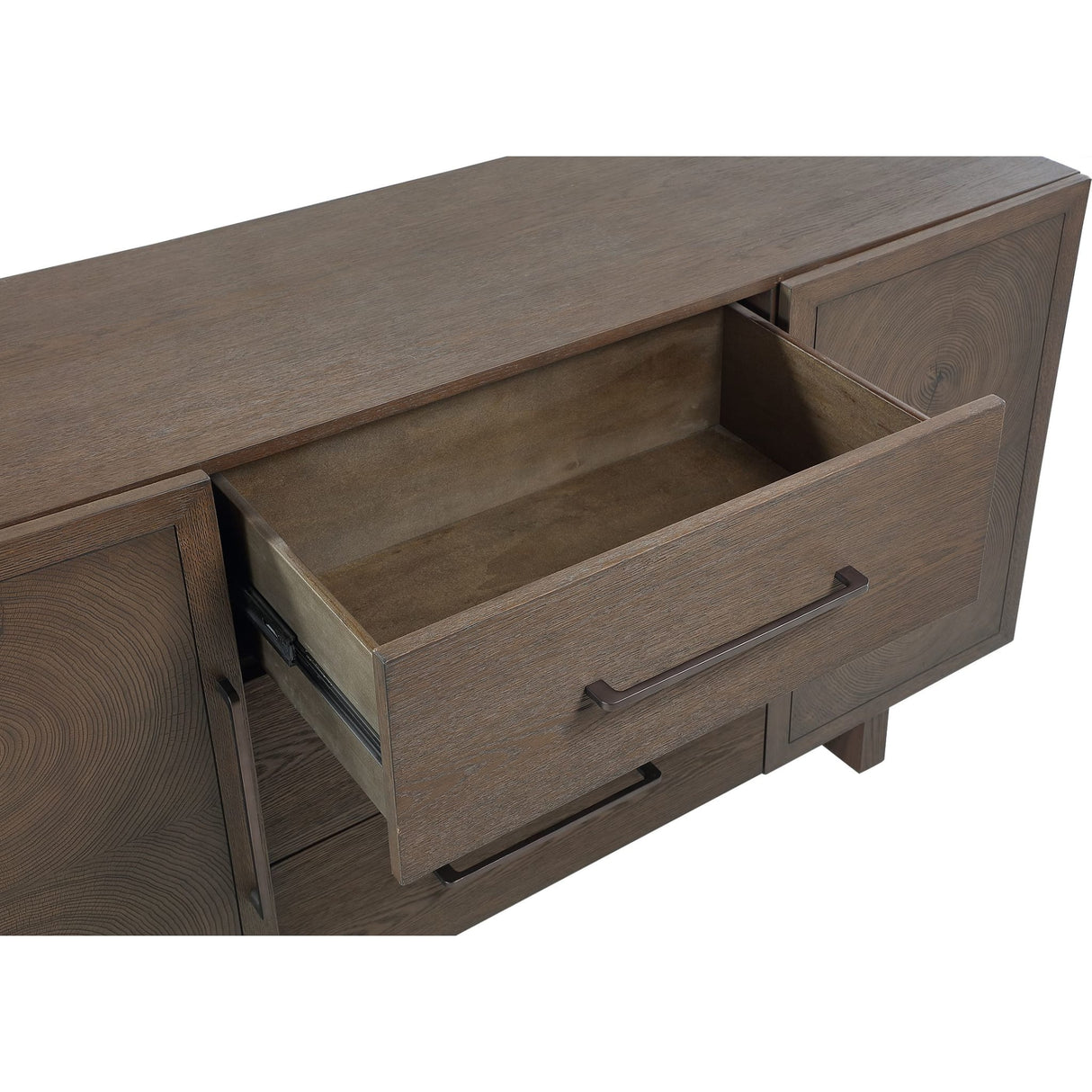 Oakland Three-Drawer Sideboard in Brunette